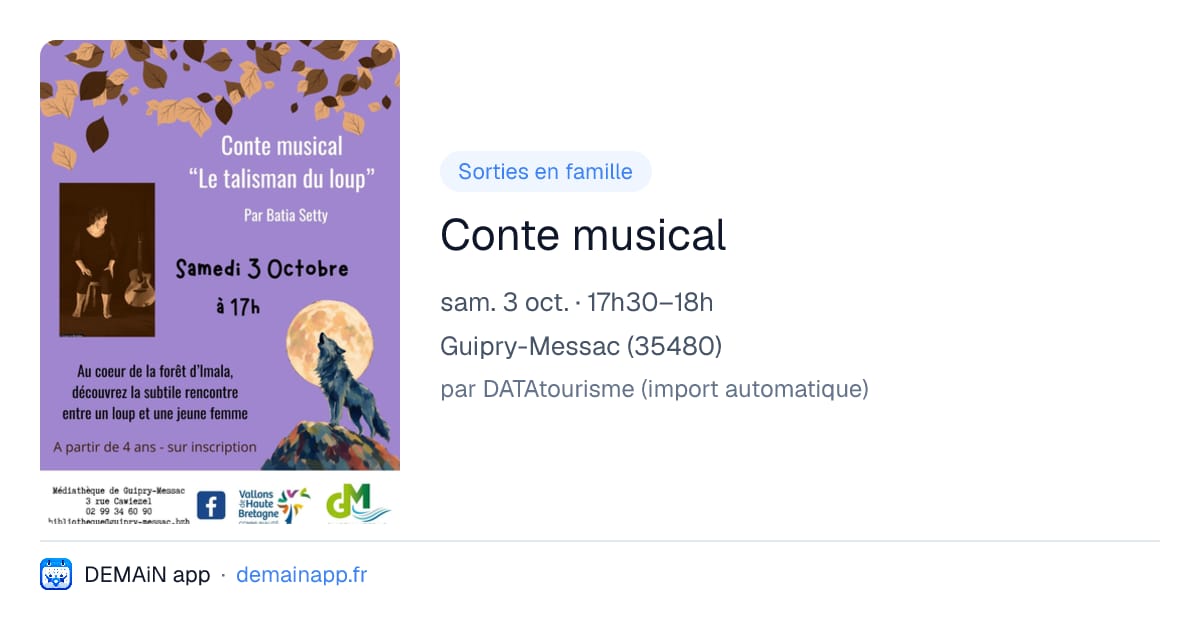 Conte musical — Guipry-Messac