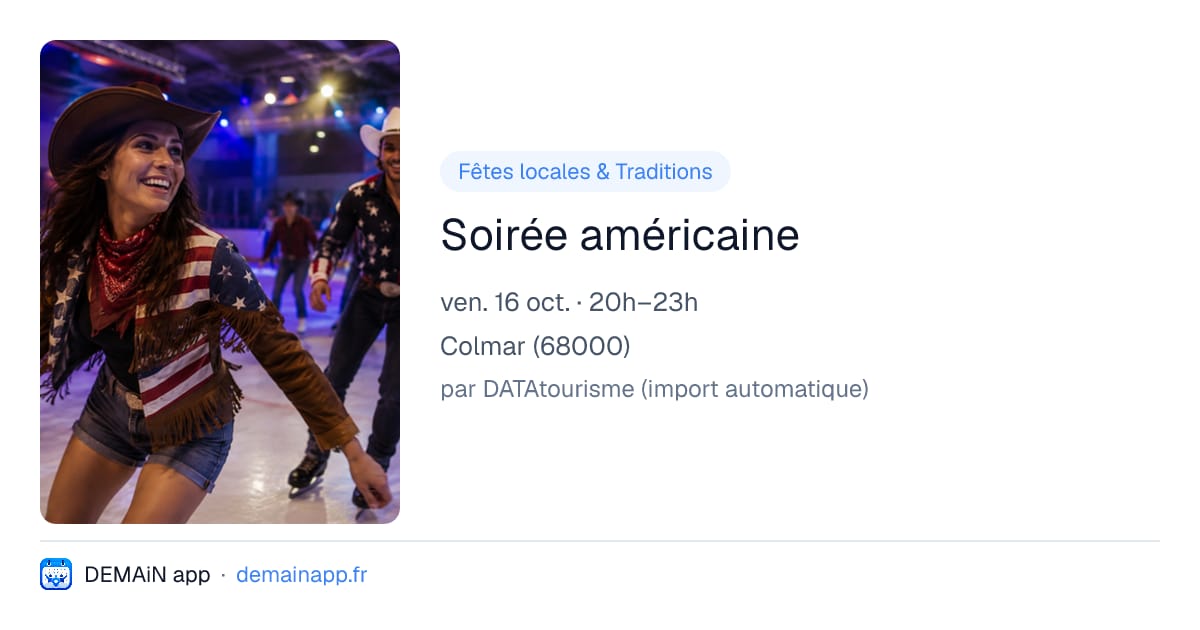 Soirée américaine — Colmar