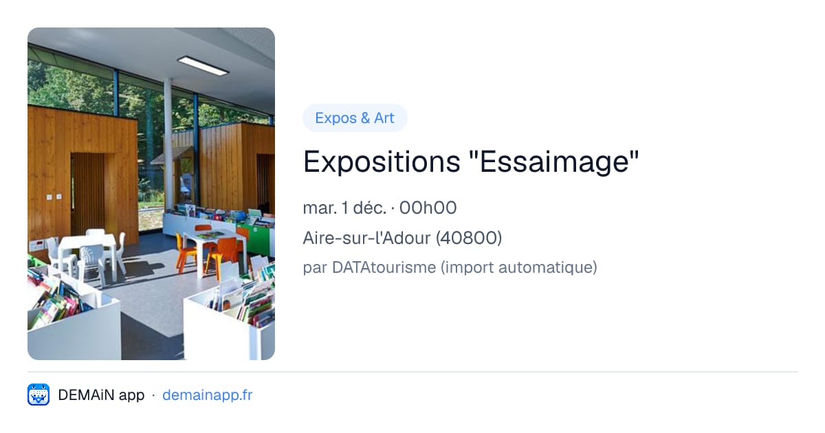 Expositions "Essaimage" — Aire-sur-l'Adour