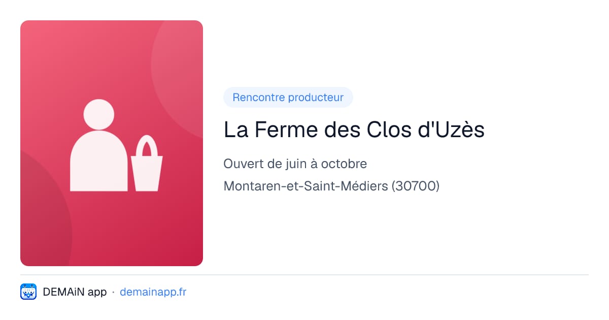 La Ferme des Clos d'Uzès — Montaren-et-Saint-Médiers