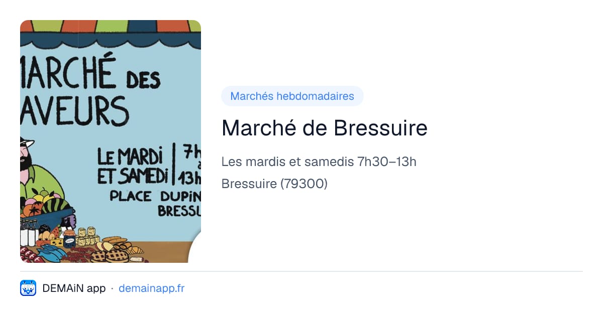 Marché de Bressuire — Bressuire