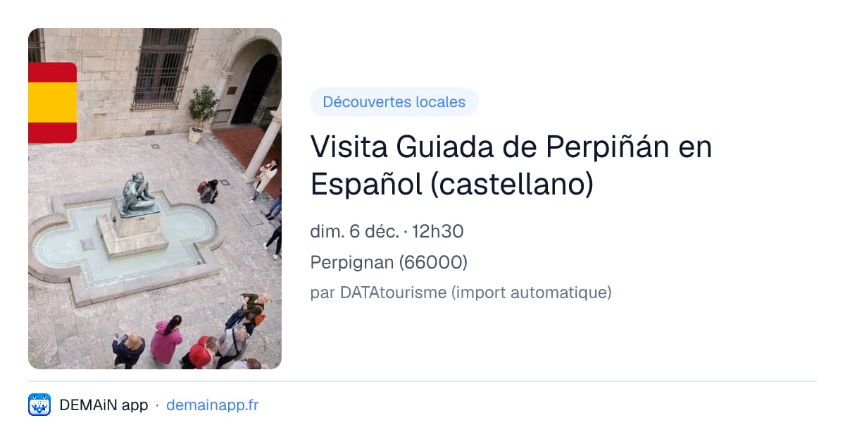 Visita Guiada de Perpiñán en Español (castellano) — Perpignan