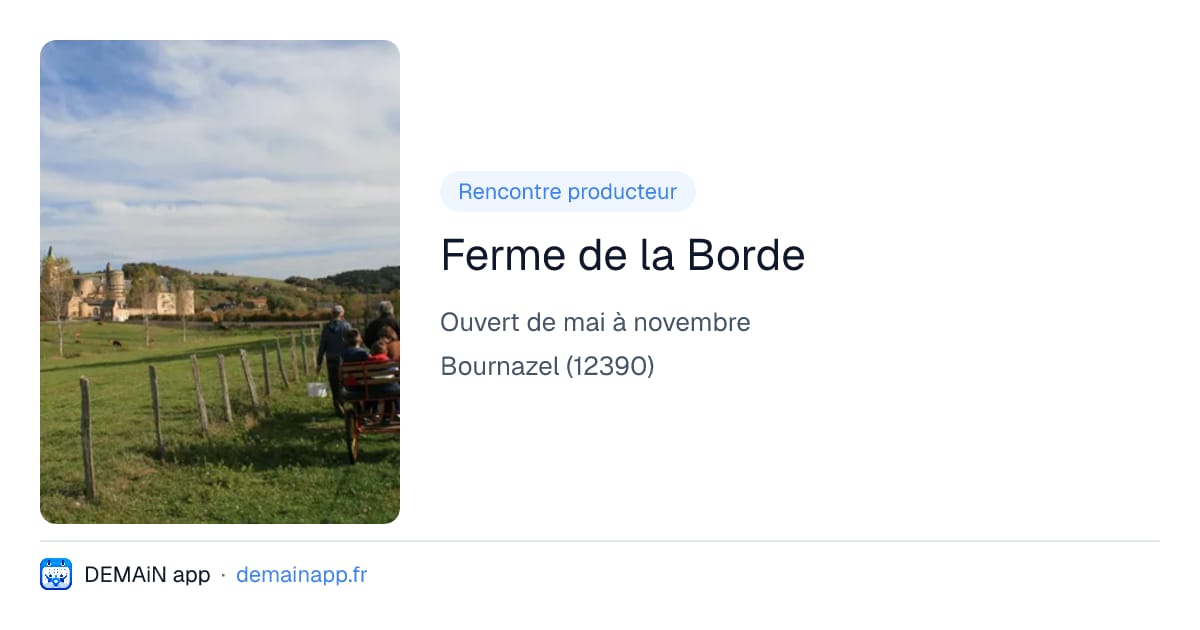 Ferme de la Borde — Bournazel