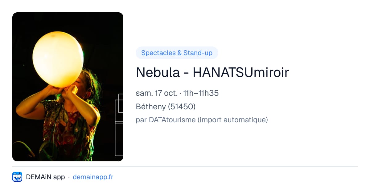 Nebula - HANATSUmiroir — Bétheny