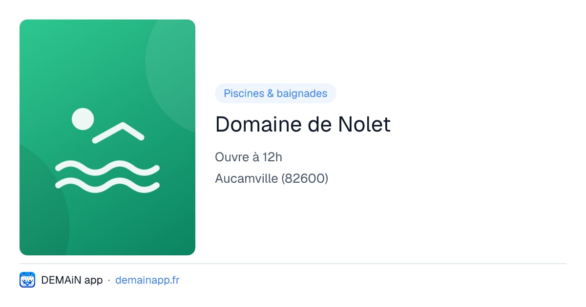 Domaine de Nolet — Aucamville