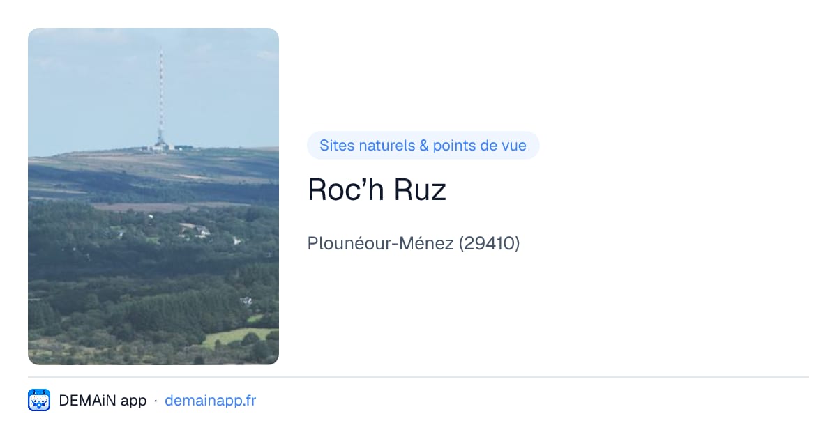 Roc’h Ruz — Plounéour-Ménez