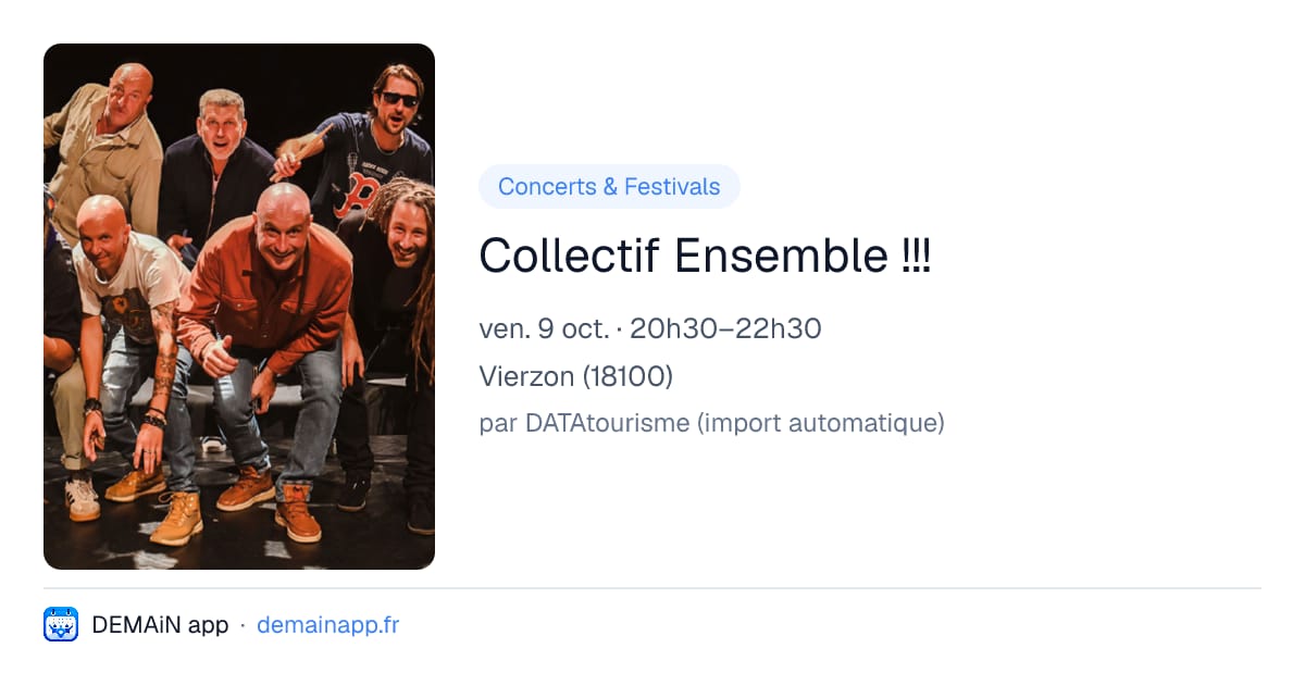 Collectif Ensemble !!! — Vierzon