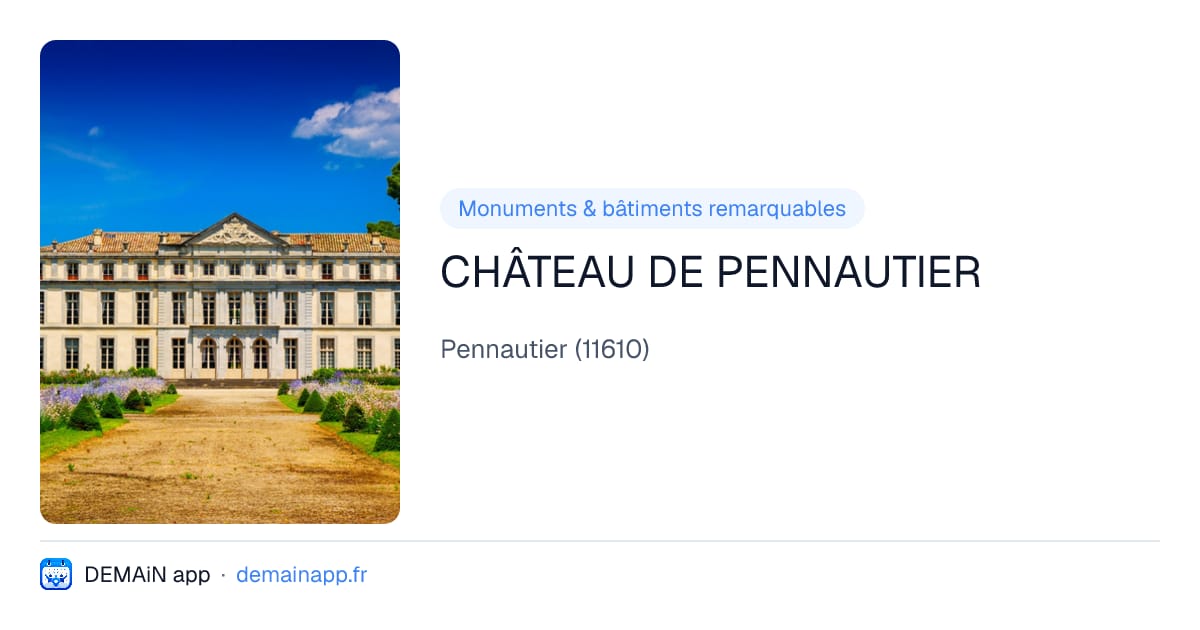 CHÂTEAU DE PENNAUTIER — Pennautier