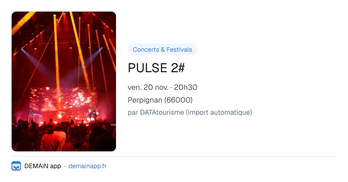 PULSE 2# — Perpignan