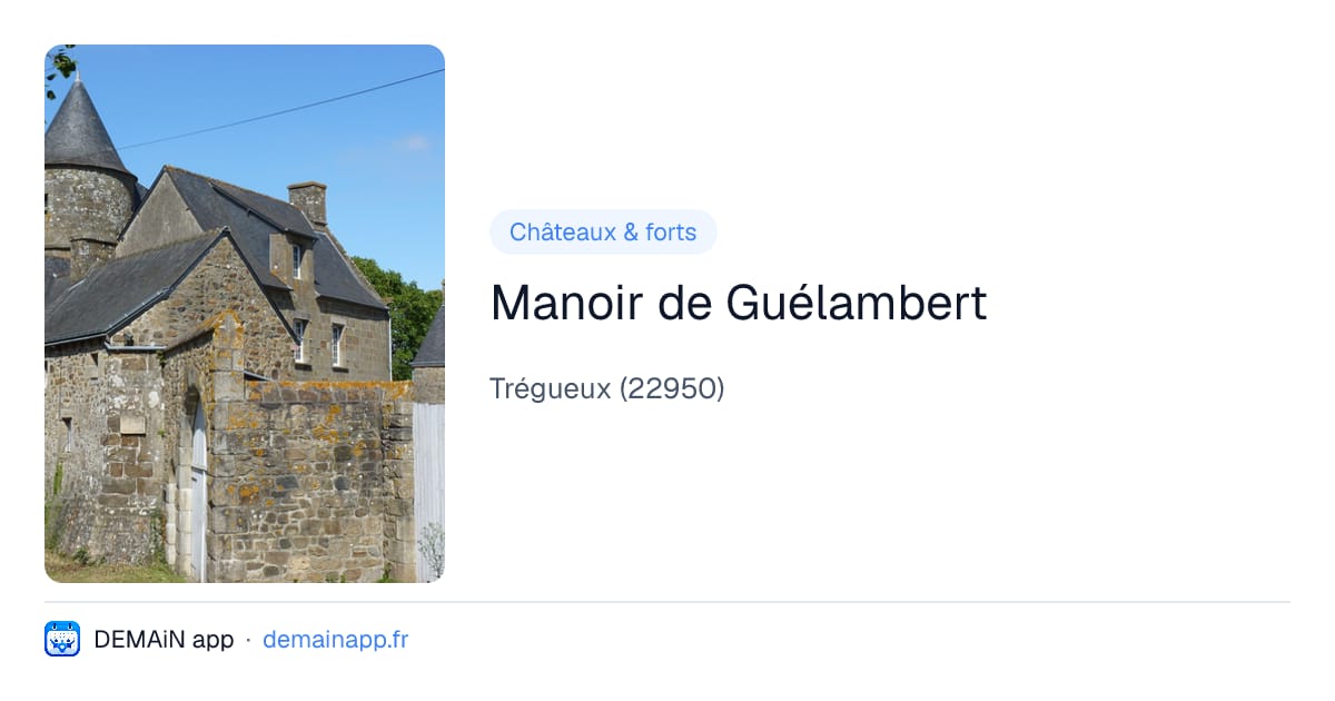 Manoir de Guélambert — Trégueux