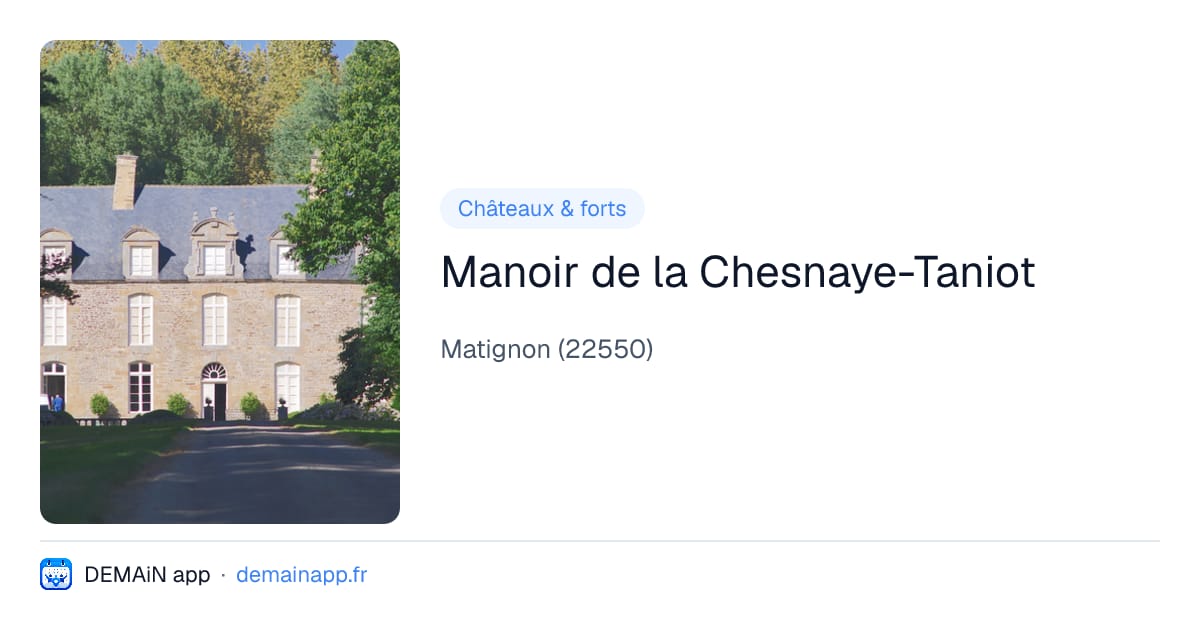 Manoir de la Chesnaye-Taniot — Matignon