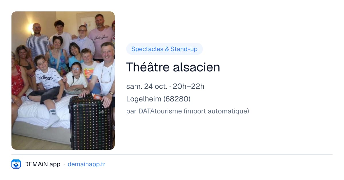 Théâtre alsacien — Logelheim