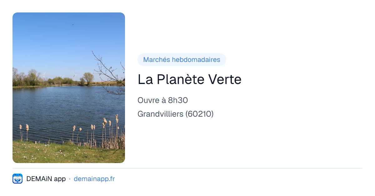 La Planète Verte — Grandvilliers