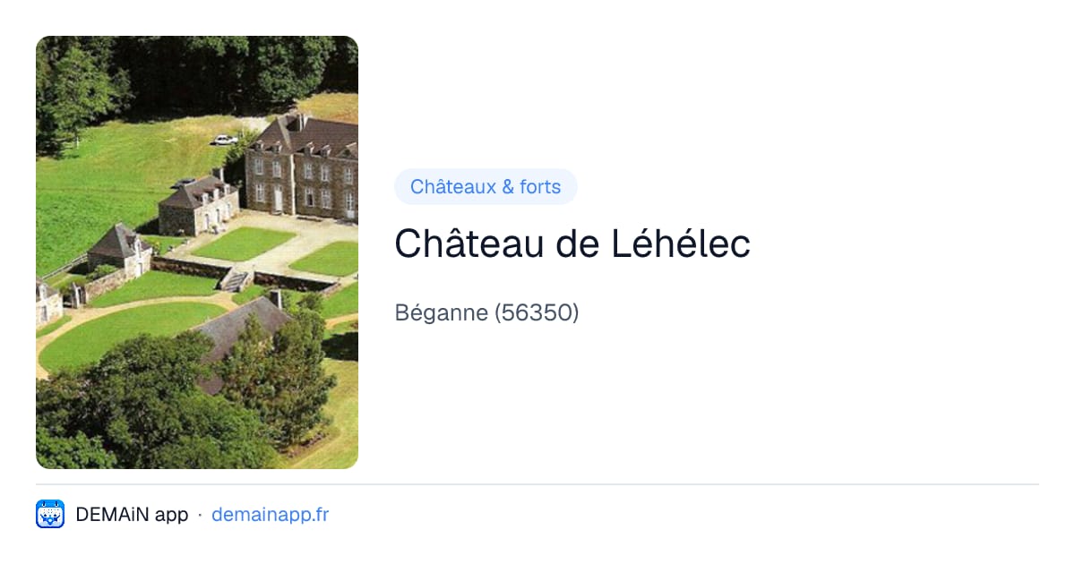 Château de Léhélec — Béganne