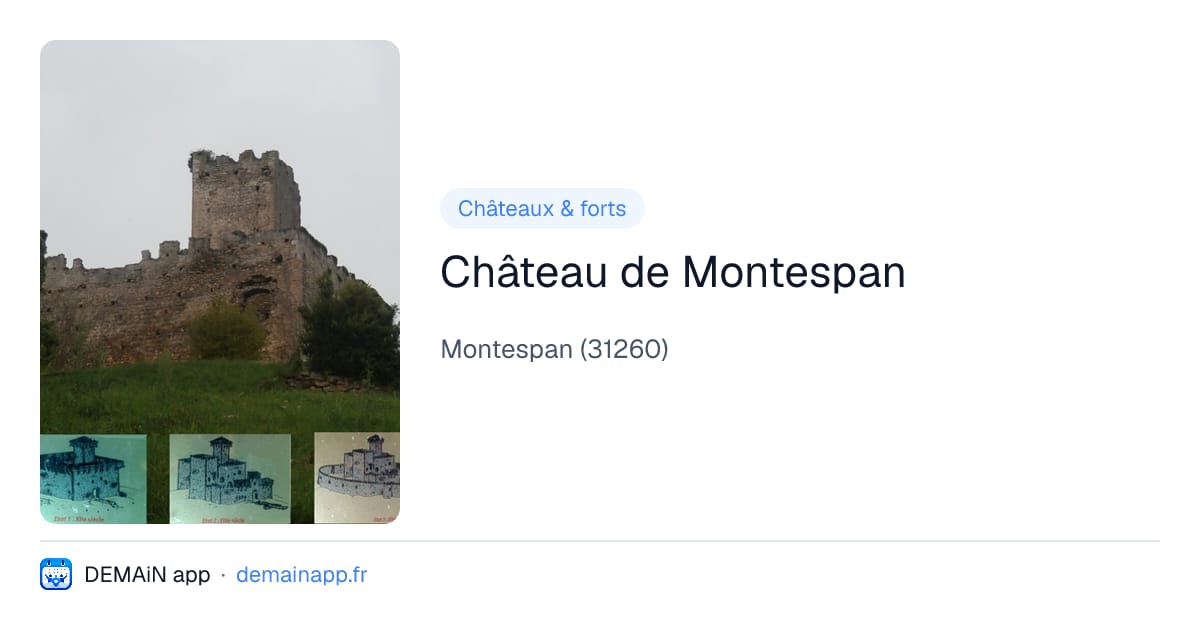 Château de Montespan — Montespan