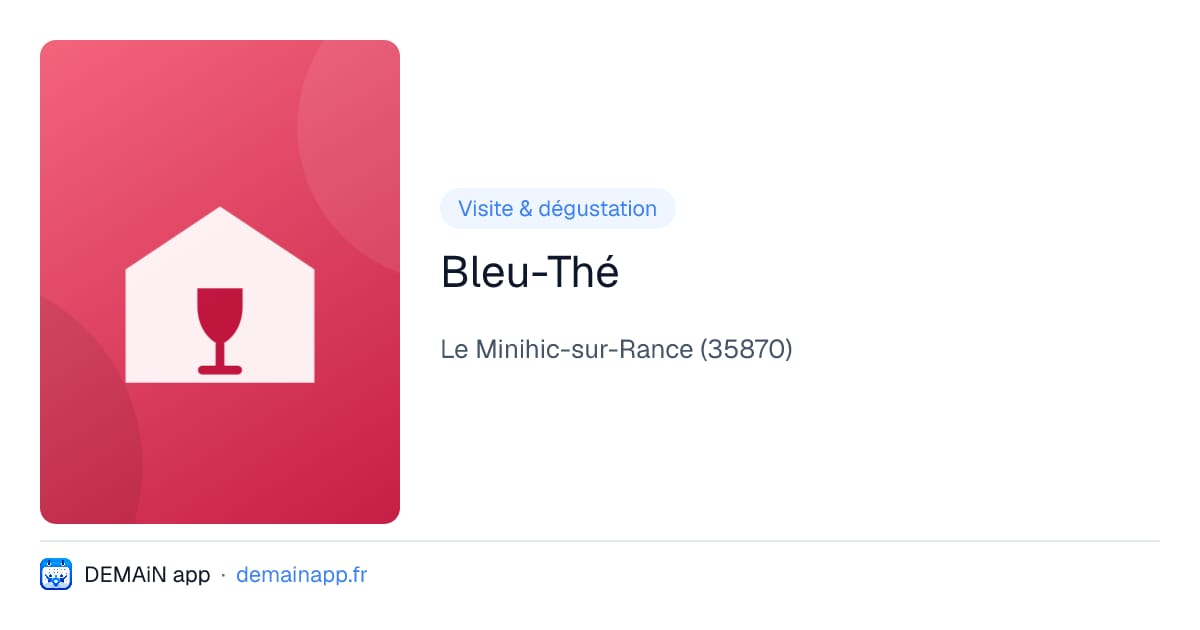 Bleu-Thé — Le Minihic-sur-Rance
