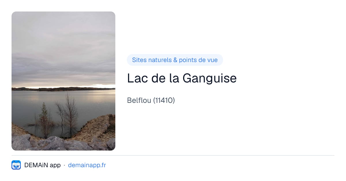 Lac de la Ganguise — Belflou