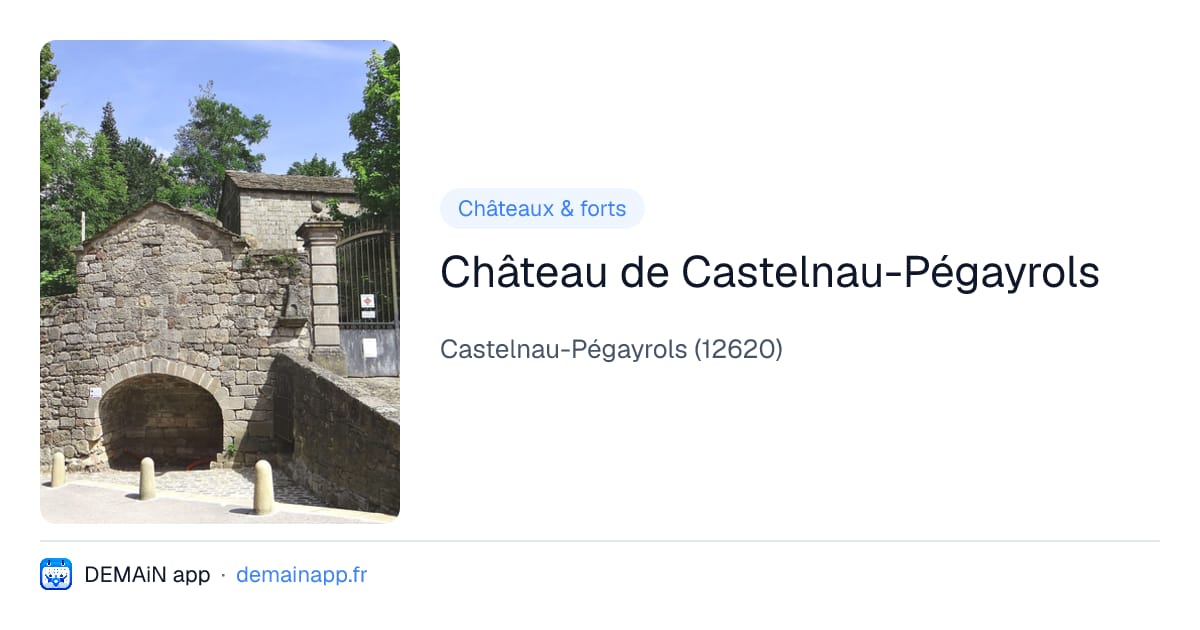 Château de Castelnau-Pégayrols — Castelnau-Pégayrols