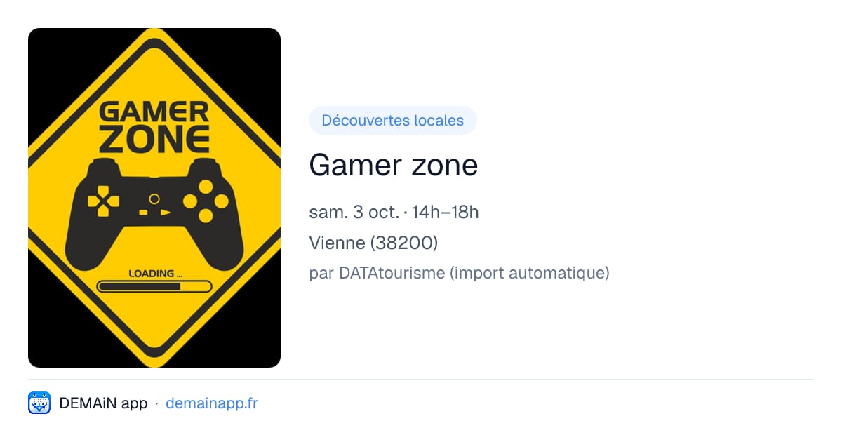 Gamer zone — Vienne