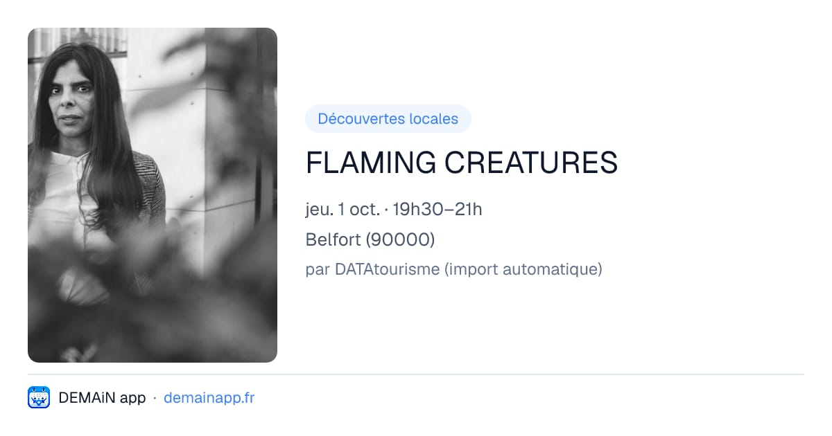 FLAMING CREATURES — Belfort