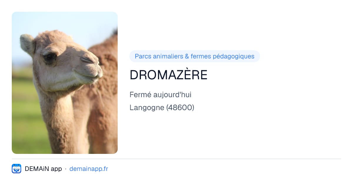 DROMAZÈRE — Langogne