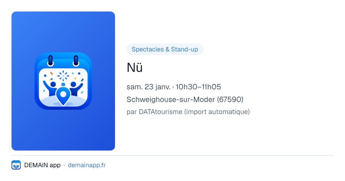 Nü — Schweighouse-sur-Moder