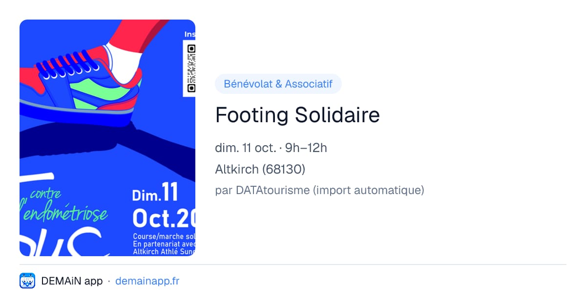 Footing Solidaire — Altkirch