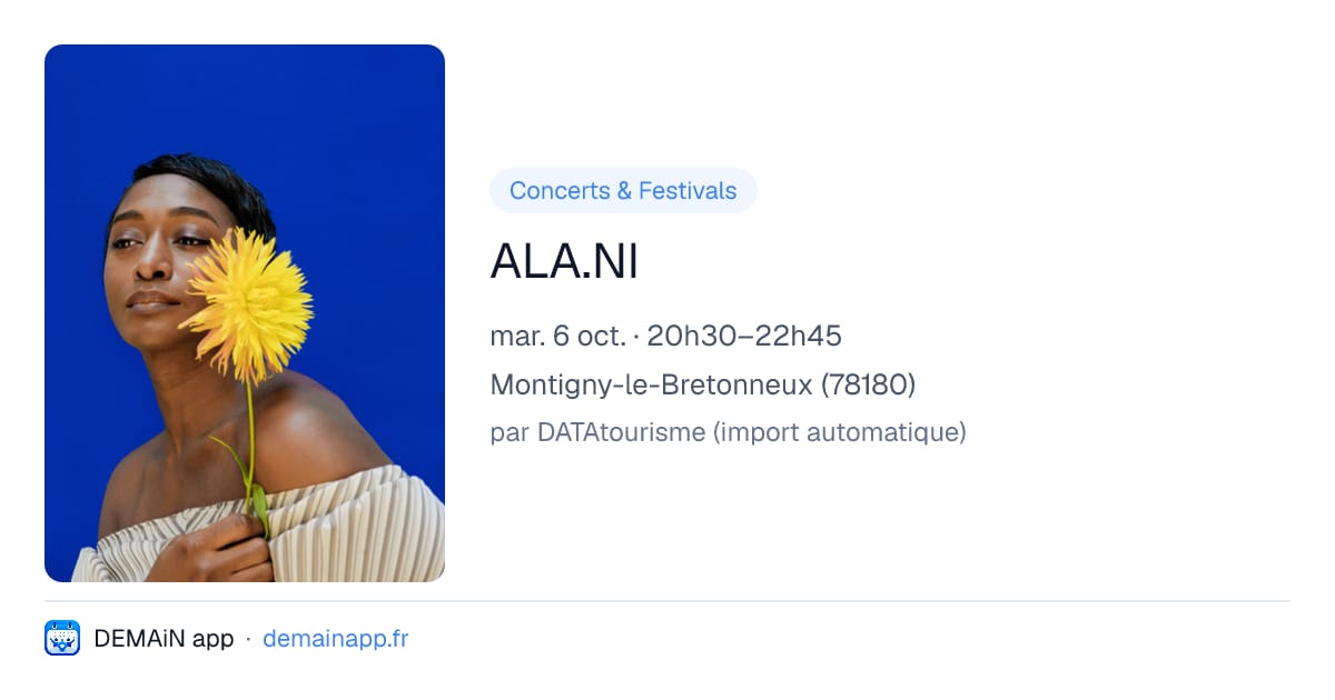ALA.NI — Montigny-le-Bretonneux