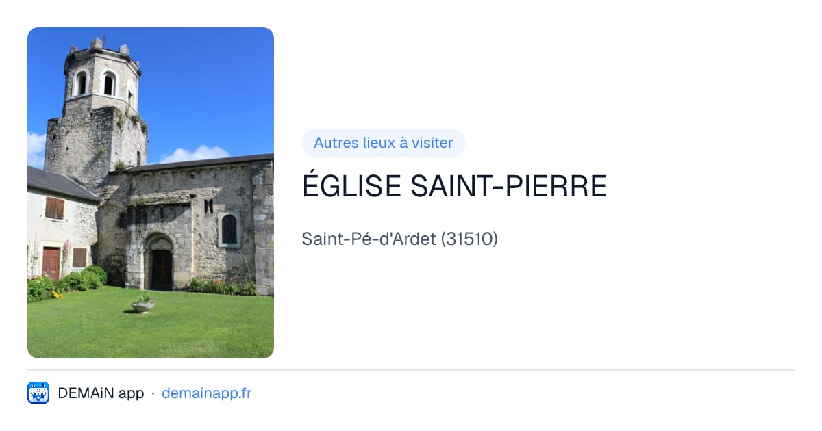 ÉGLISE SAINT-PIERRE — Saint-Pé-d'Ardet