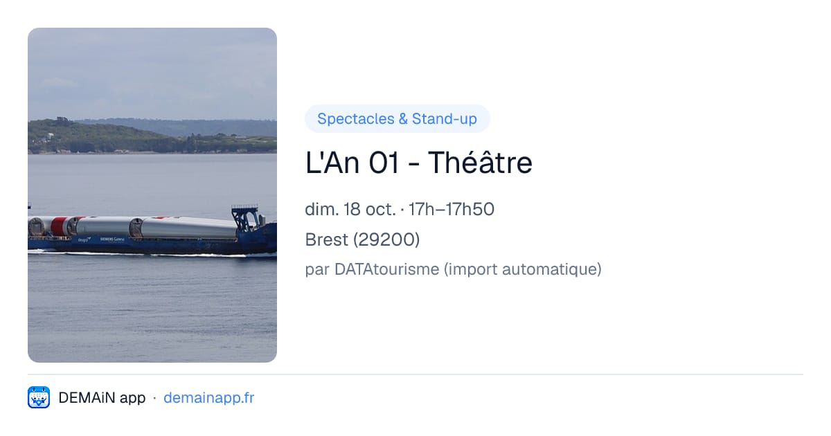L'An 01 - Théâtre — Brest