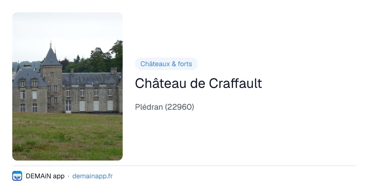Château de Craffault — Plédran