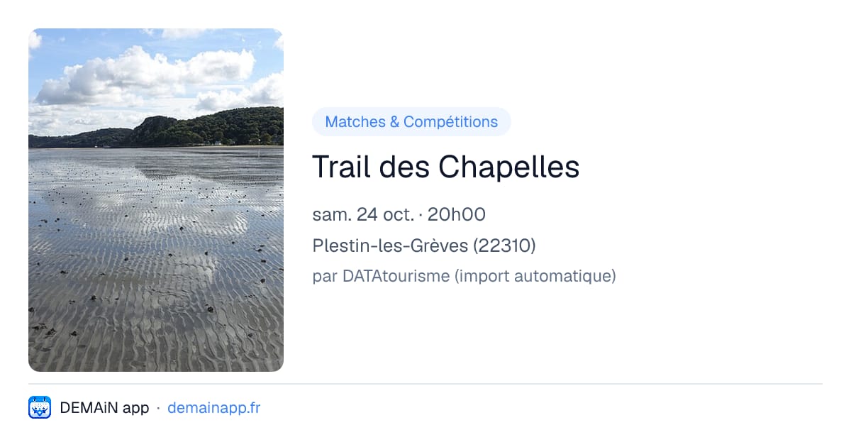 Trail des Chapelles — Plestin-les-Grèves