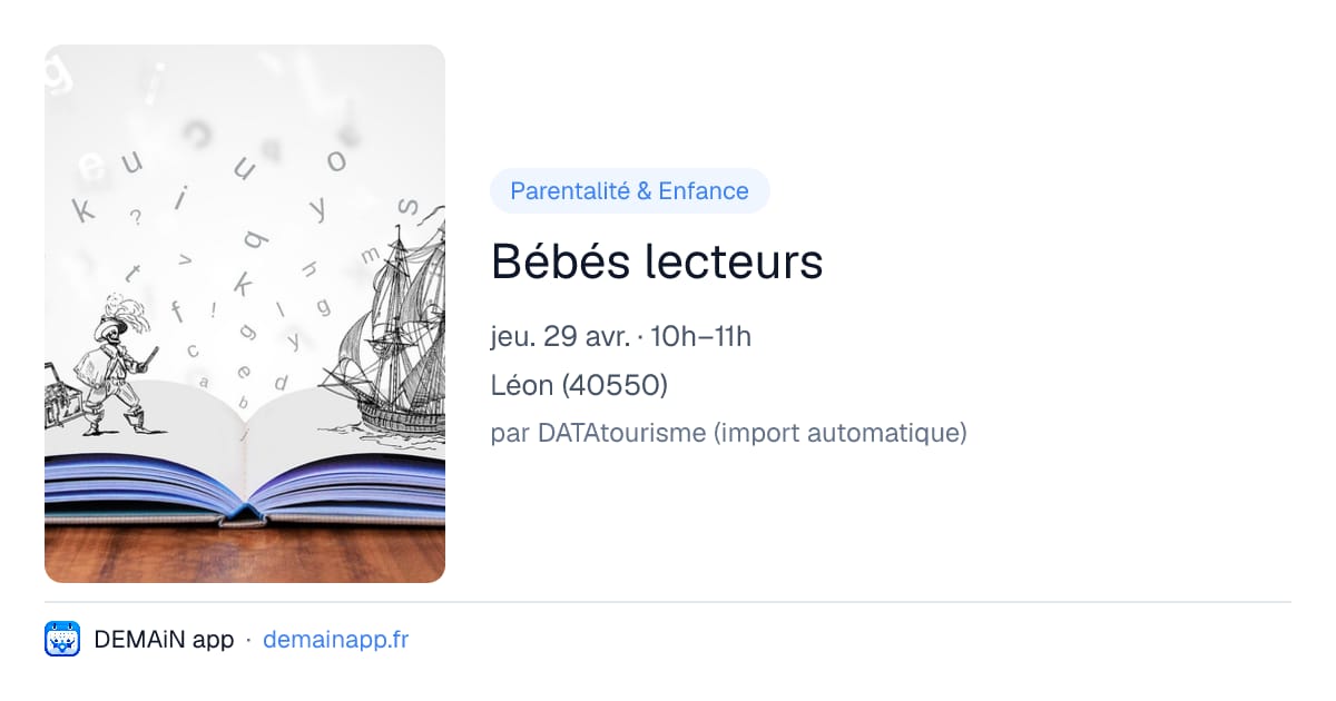 Bébés lecteurs — Léon
