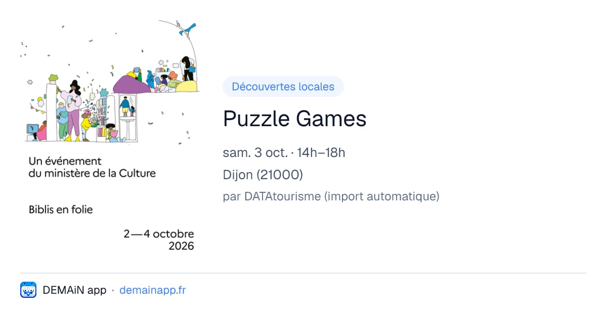 Puzzle Games — Dijon