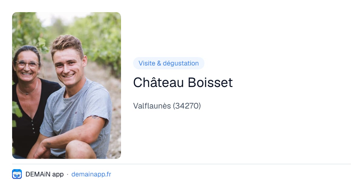 Château Boisset — Valflaunès