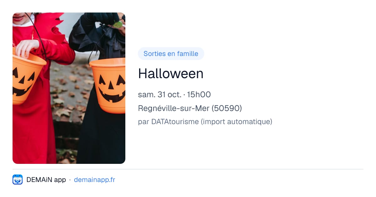 Halloween — Regnéville-sur-Mer