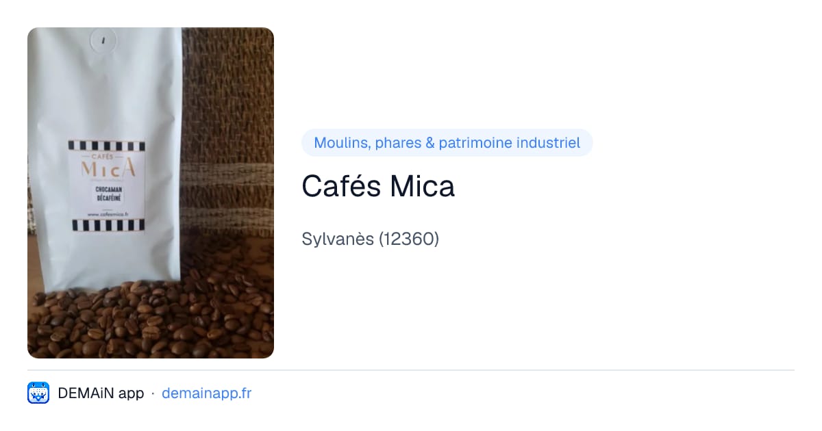 Cafés Mica — Sylvanès