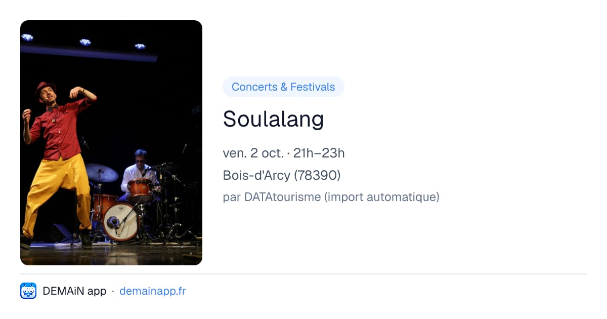 Soulalang — Bois-d'Arcy