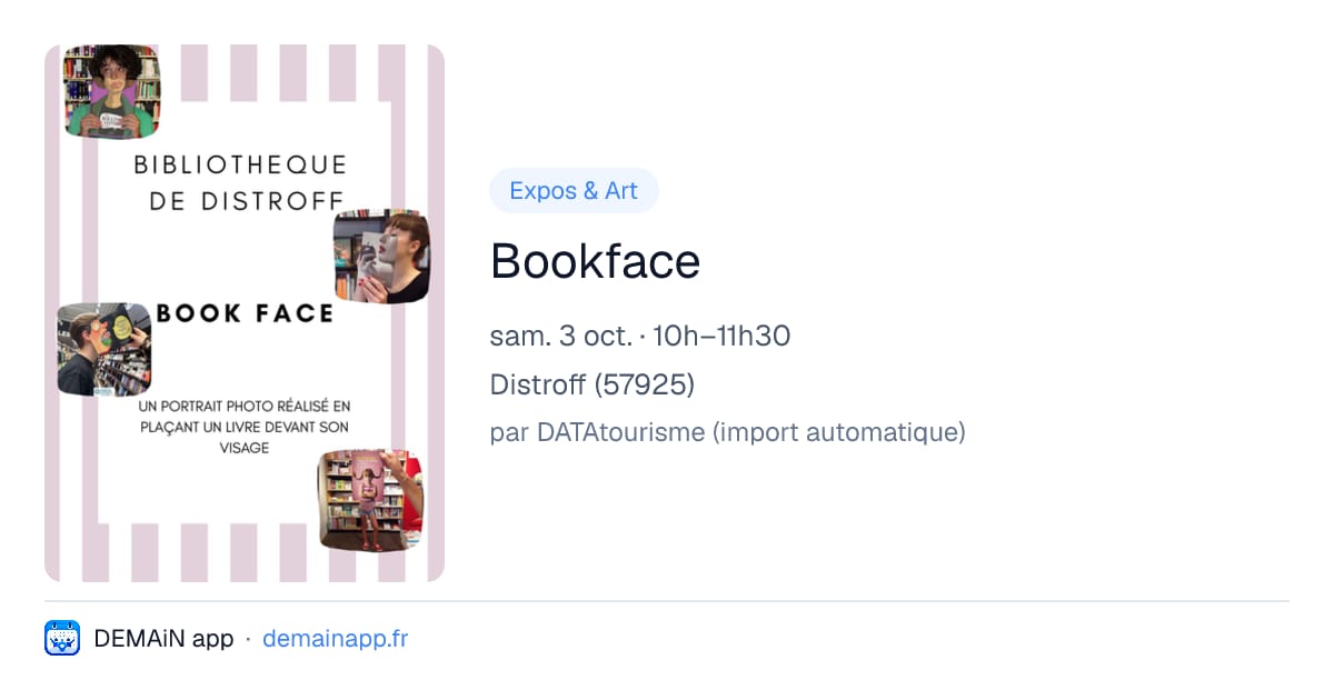 Bookface — Distroff