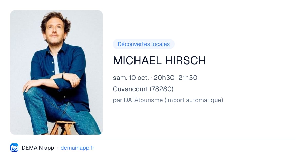 MICHAEL HIRSCH — Guyancourt