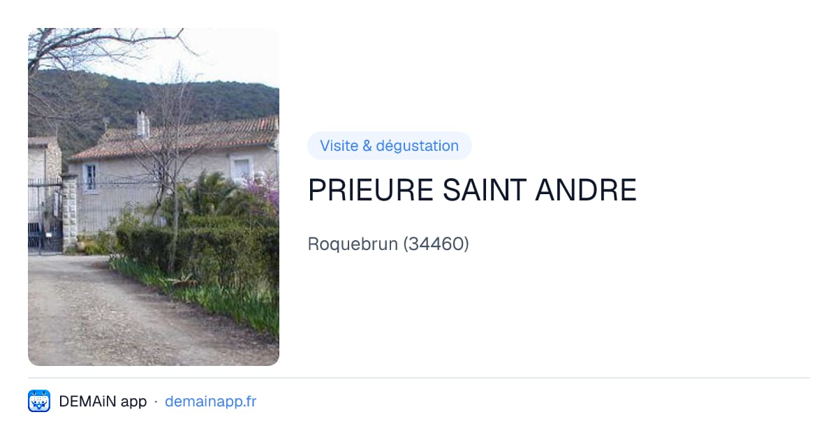 PRIEURE SAINT ANDRE — Roquebrun