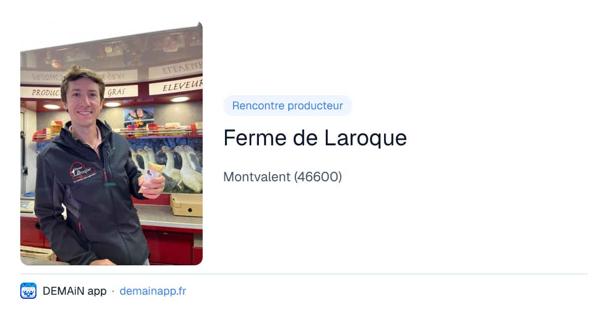 Ferme de Laroque — Montvalent