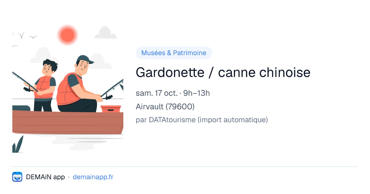 Gardonette / canne chinoise — Airvault