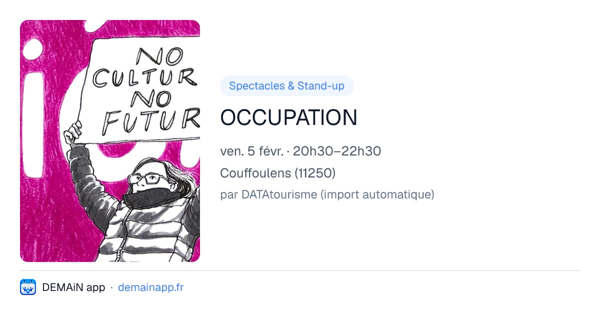 OCCUPATION — Couffoulens