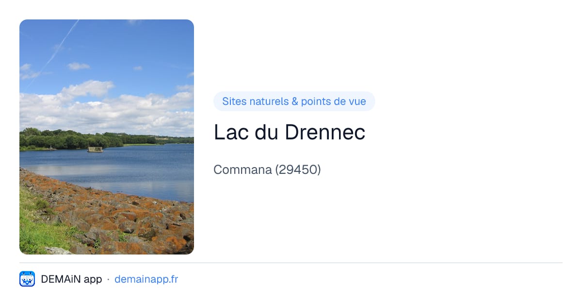 Lac du Drennec — Commana