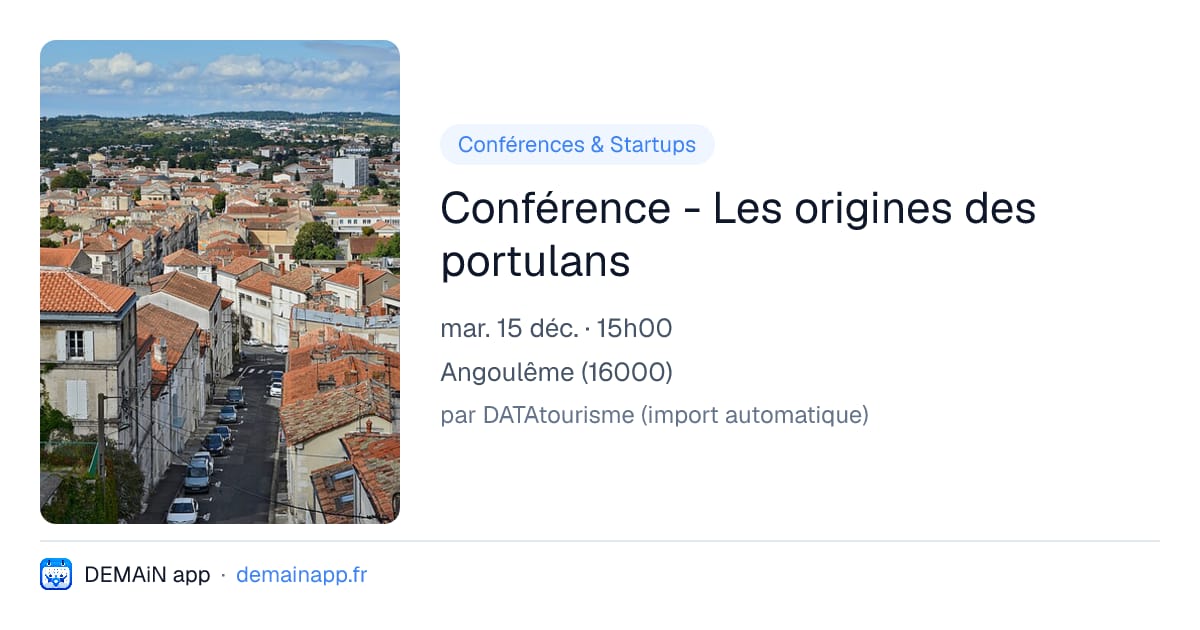 Conférence - Les origines des portulans — Angoulême