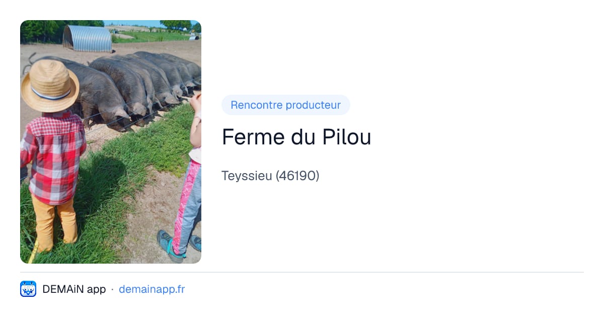 Ferme du Pilou — Teyssieu