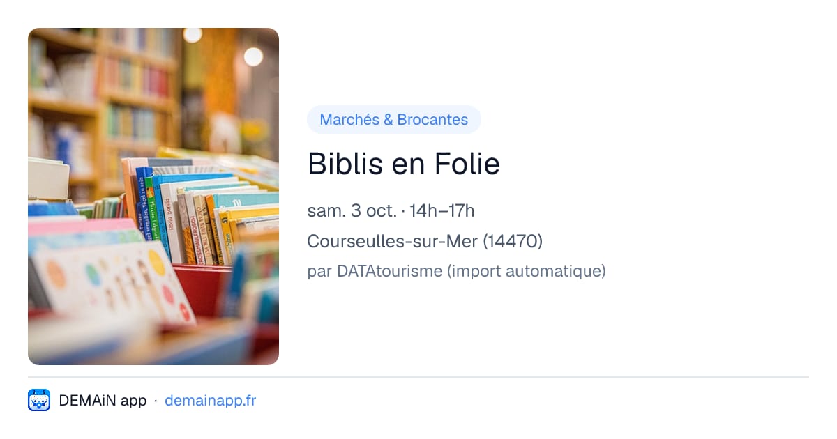 Biblis en Folie — Courseulles-sur-Mer
