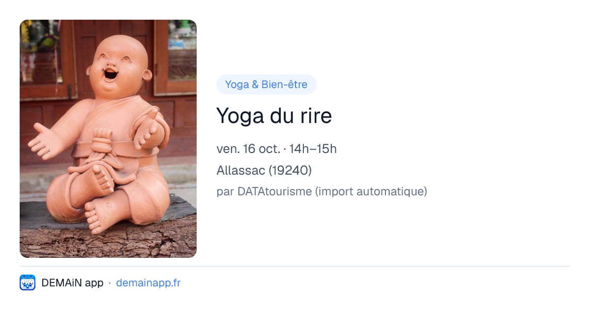 Yoga du rire — Allassac