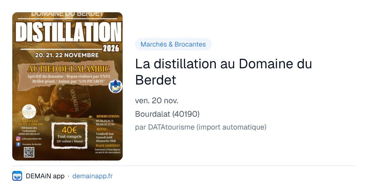 La distillation au Domaine du Berdet — Bourdalat